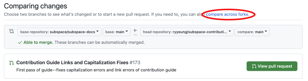 Submit Pull Request